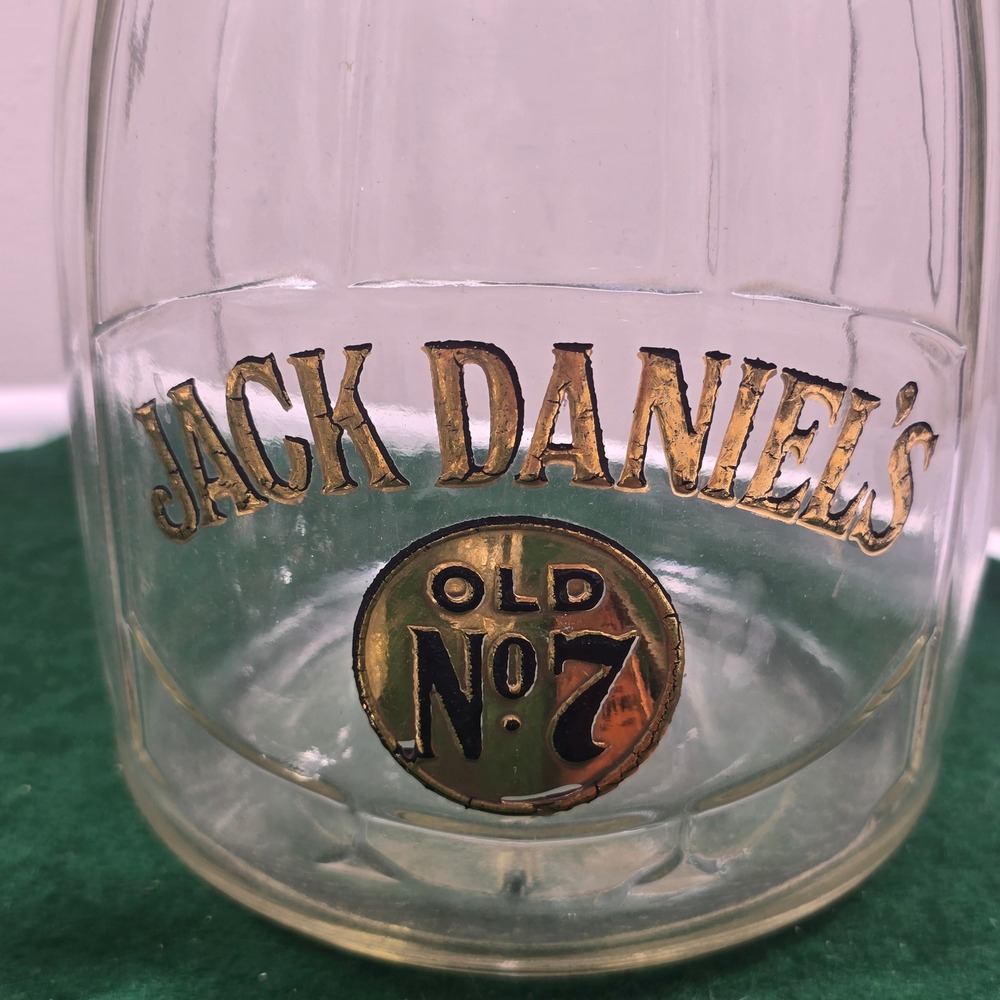 Jack Daniels Old No 7 Decanter Set Shot Glass Pistol Keychain 6pc Cork Stopper
